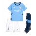 Maglie da calcio Manchester City Ilkay Gundogan #19 Prima Maglia Bambino 2024-25 Manica Corta (+ Pantaloni corti)